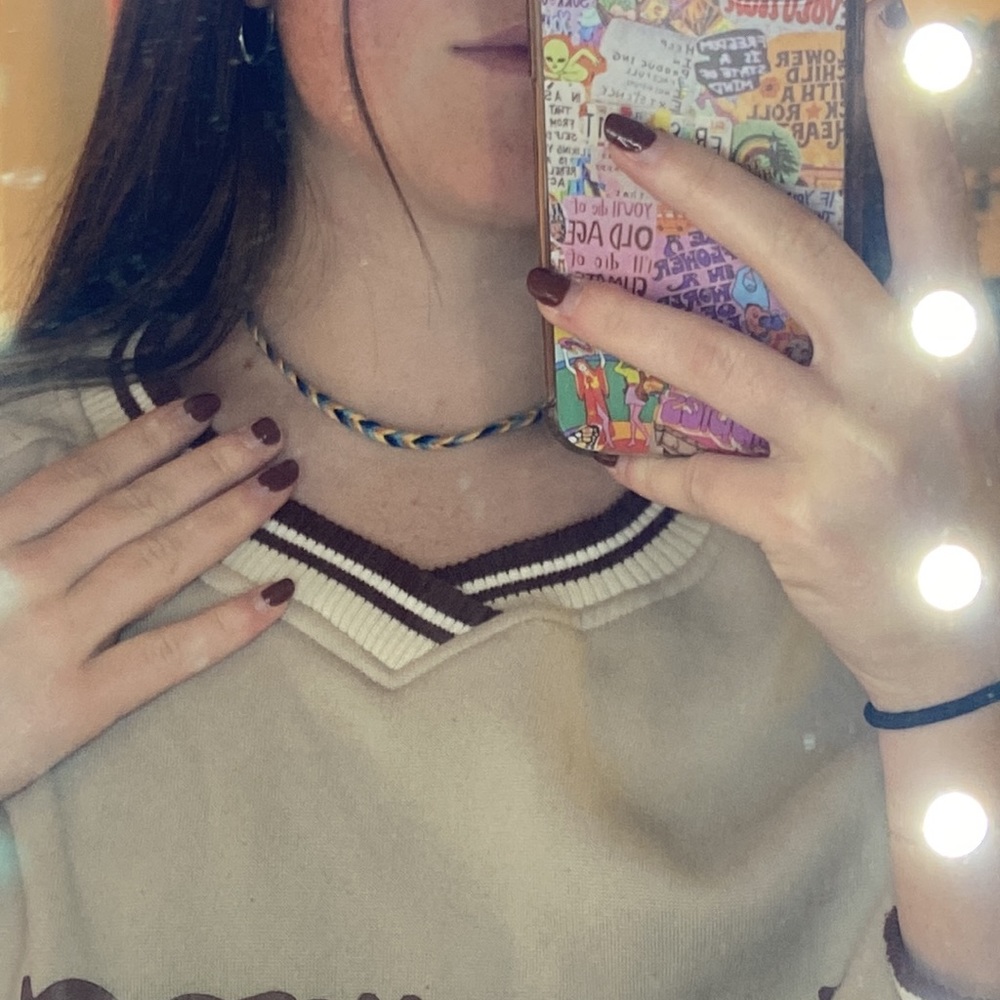 Braided necklace - Picture 2 of 2